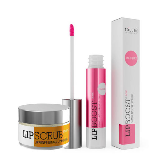 Lipboost ružový & Lipscrub